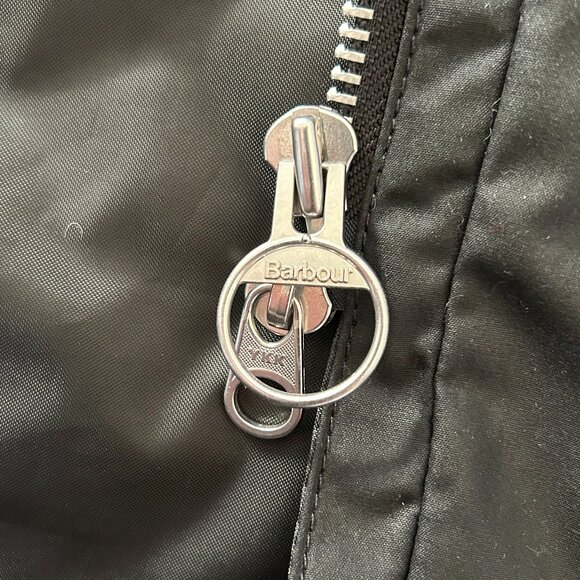 Barbour Sapper Wax 'M-65' Style Field Jacket (Black, Large, New & Unworn) - Picture 9 of 9